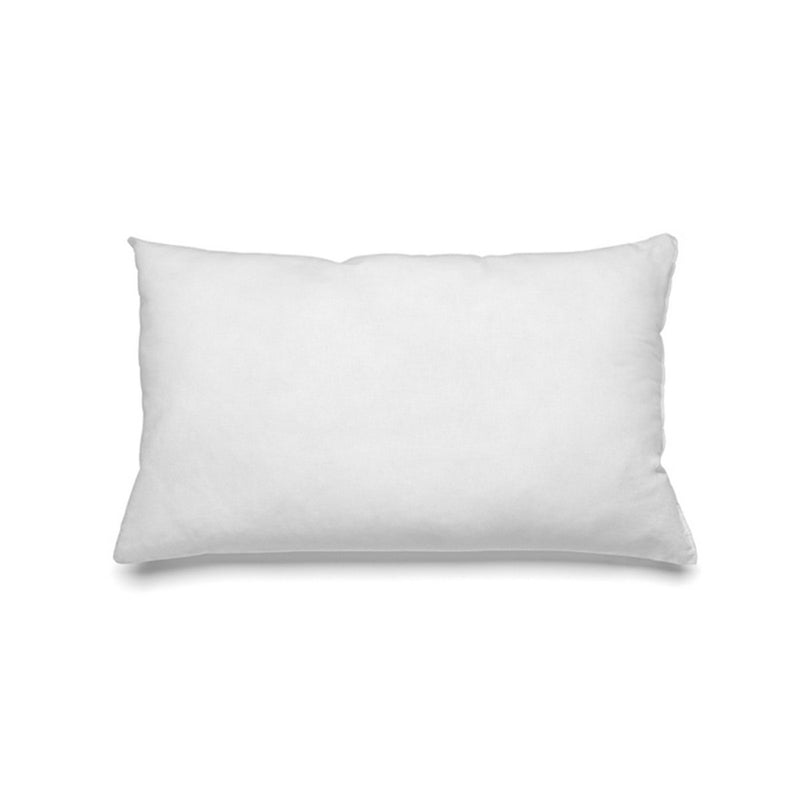 Innenkissen rechteckig – Weiß, 30 × 50 cm