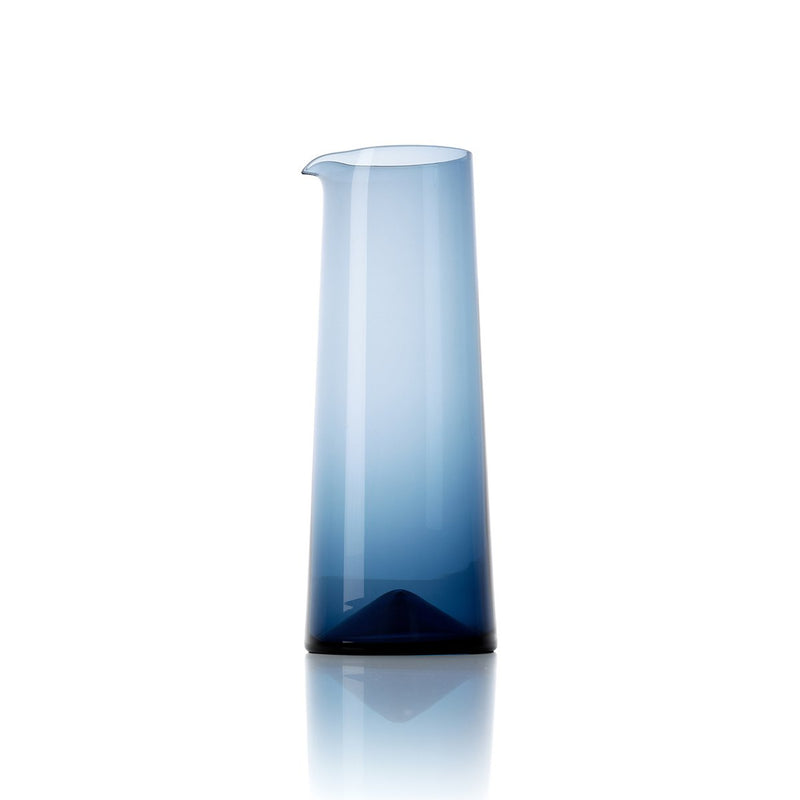 Karaffe Azure – Blaues Glas, aus Glas, handgefertigt