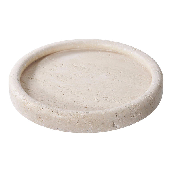 Tablett - Travertin - Naturbeige