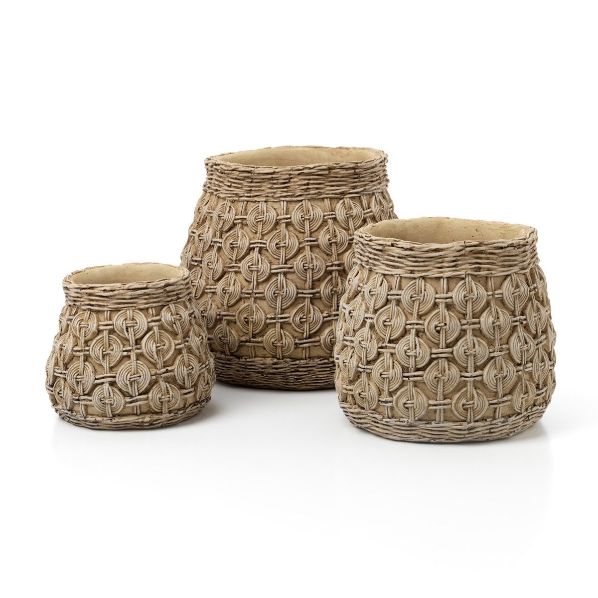 Pflanzgefäß The Knot – Nahaufnahme des Materials