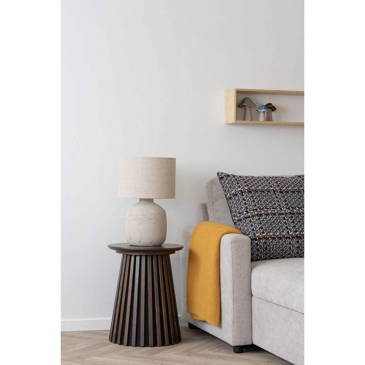 Plaid Santos – seitliche Ansicht