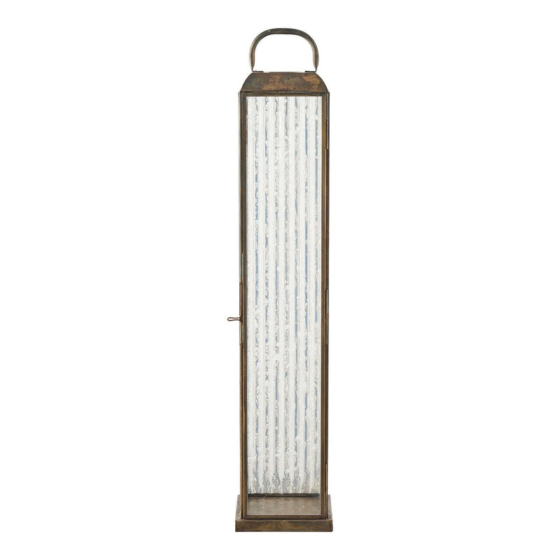 Laterne Herslev – Antikmessing, 60 cm