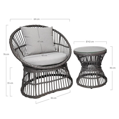Lounge-Set Natal – Detailaufnahme der Oberfläche