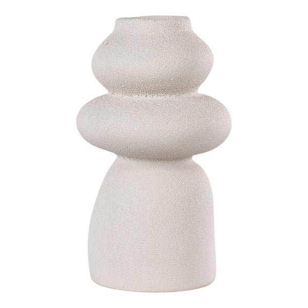 Deko Vase Beige - Skulptur