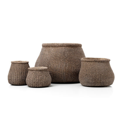 Übertopf Faux Puff – seitliche Ansicht