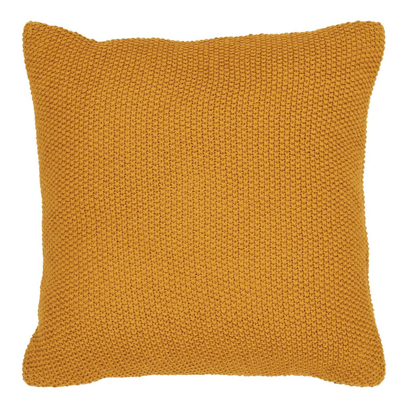 Kissen Santos – Ocker, 45 × 45 cm