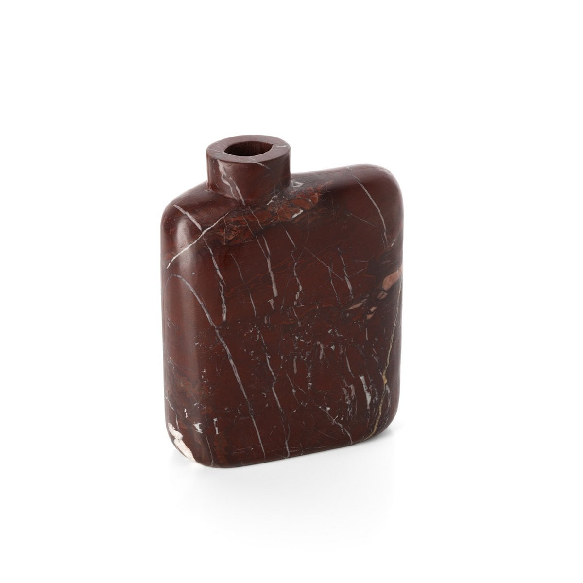 Marmorvase Rosso Levanto – Detailaufnahme der Oberfläche