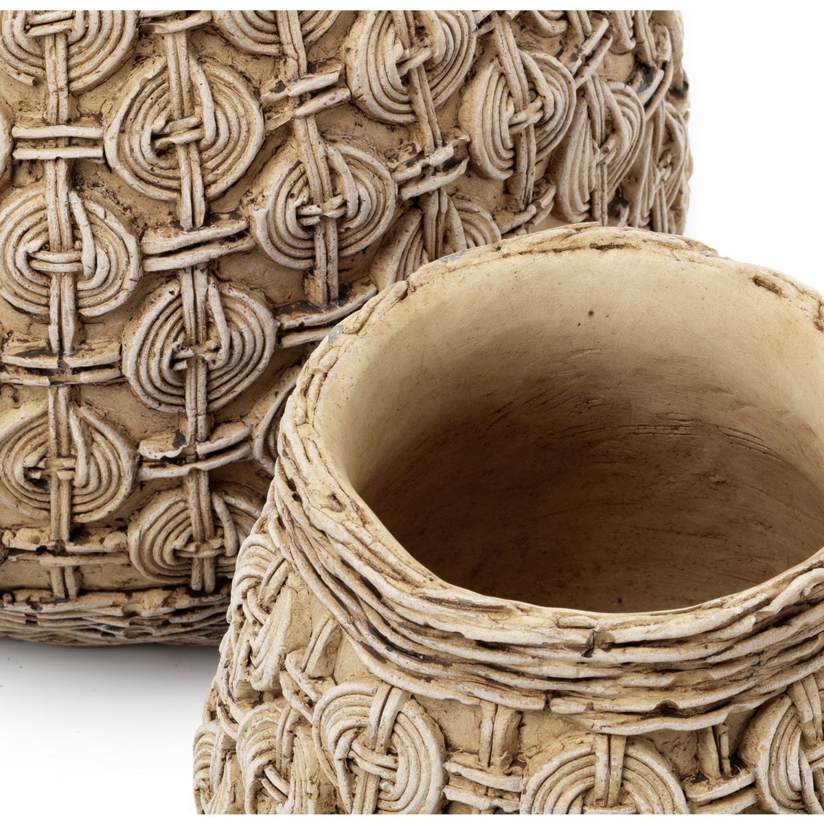 Pflanzgefäß The Knot – im Größenvergleich