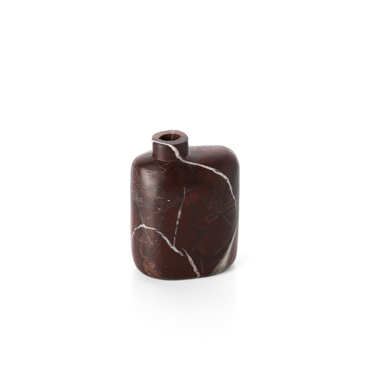Marmorvase Rosso Levanto – Detailaufnahme der Oberfläche