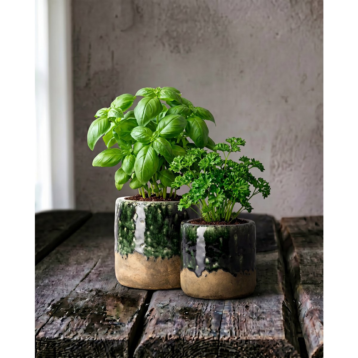 Übertopf The Moss – Detailaufnahme der Oberfläche