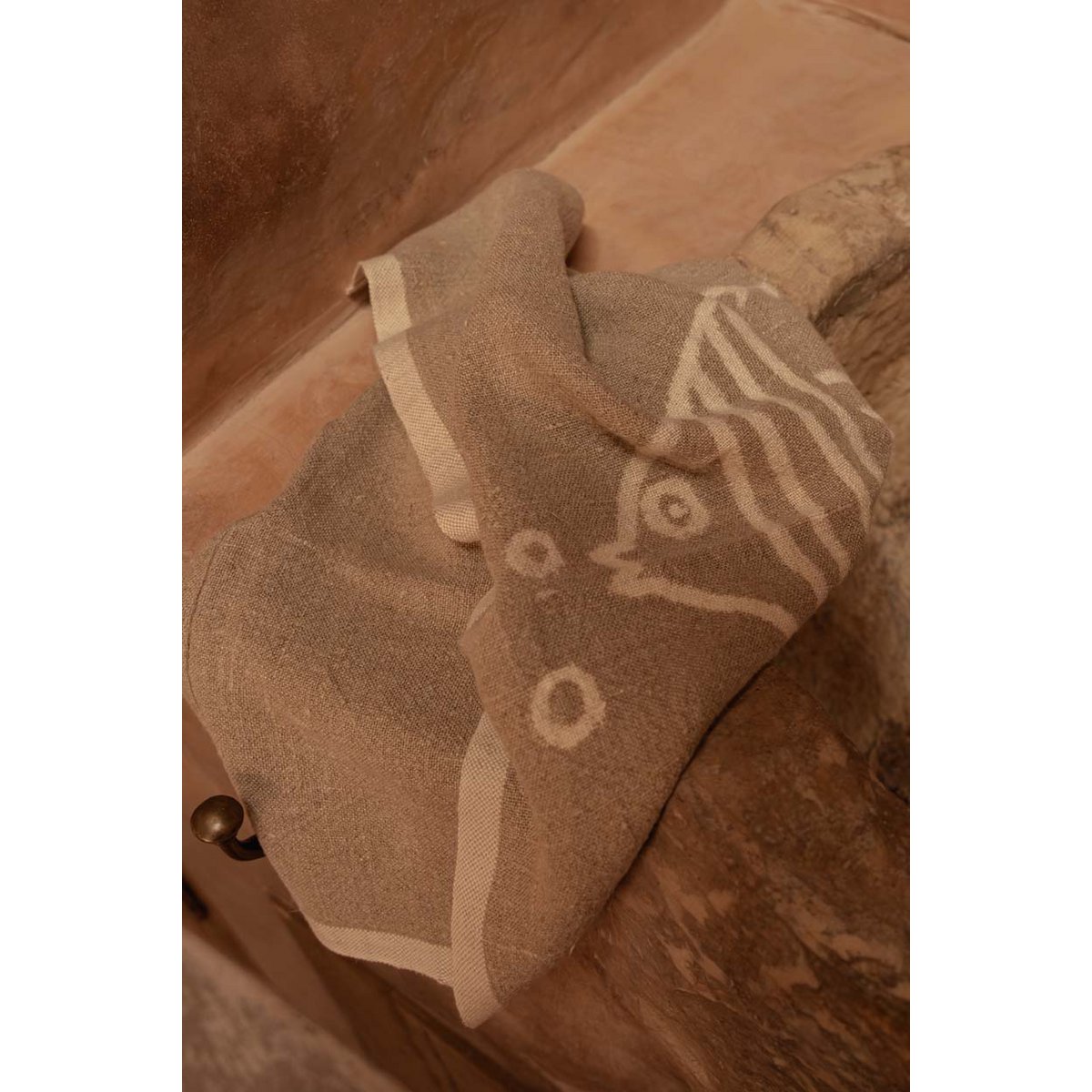 Küchentuch Linen Fish – seitliche Ansicht