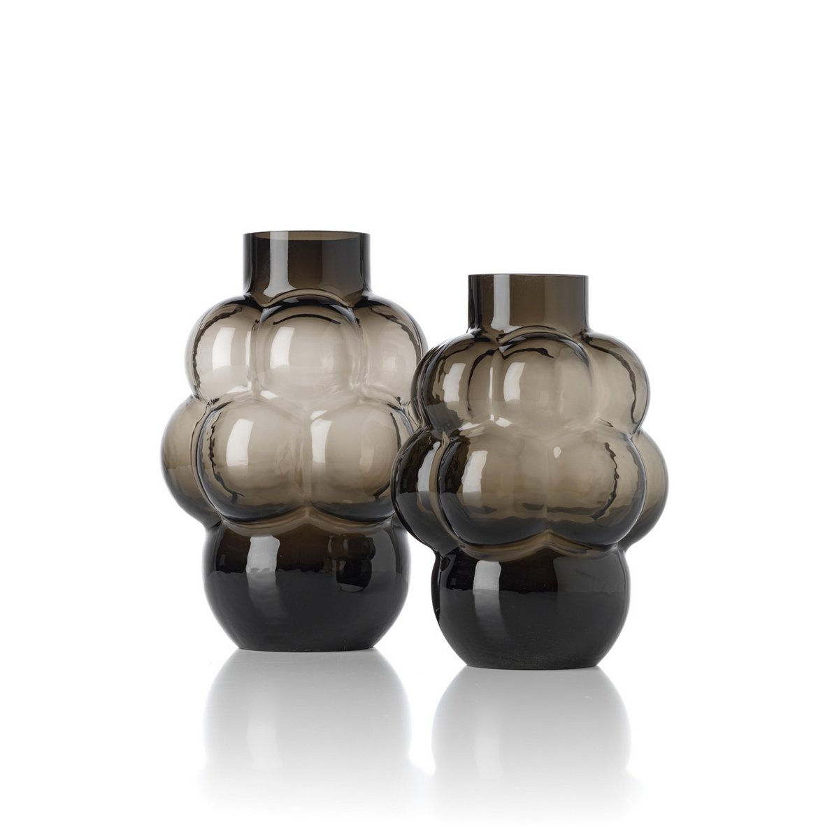 Vase Grape – im Wohnraum arrangiert