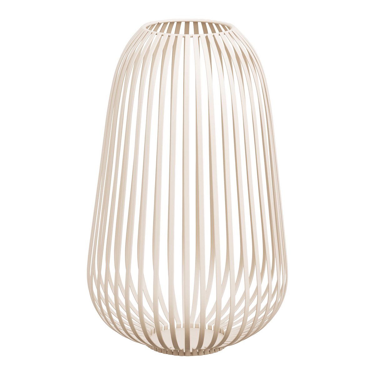Laterne Stoense – Metall Beige, Ø 24,5 × 40 cm