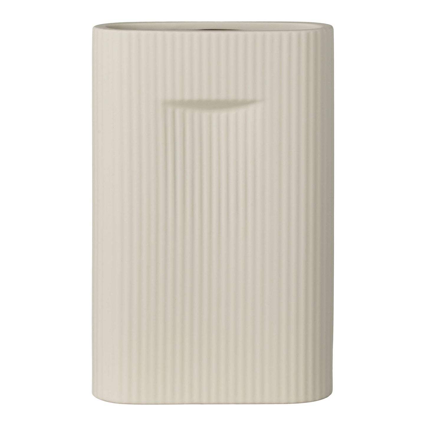 Vase Grau