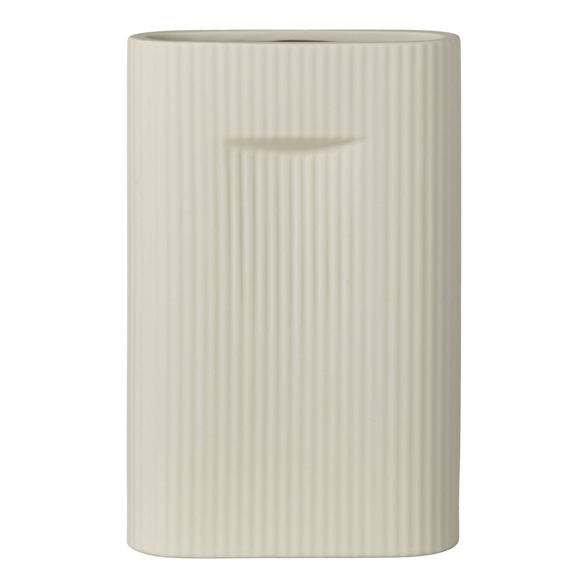 Vase Grau