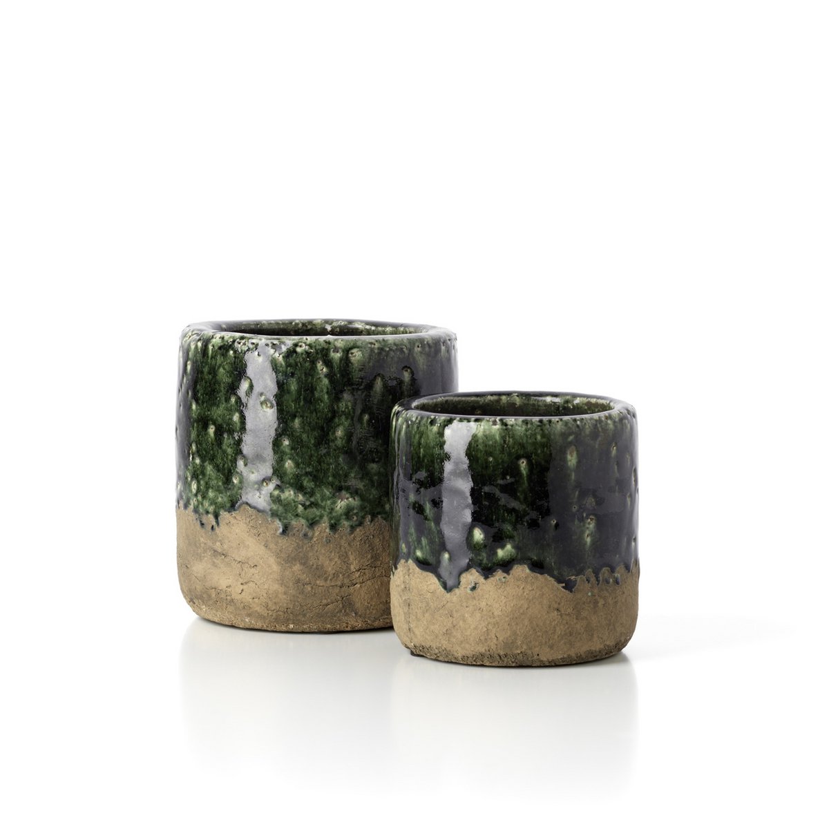 Übertopf The Moss – im Größenvergleich