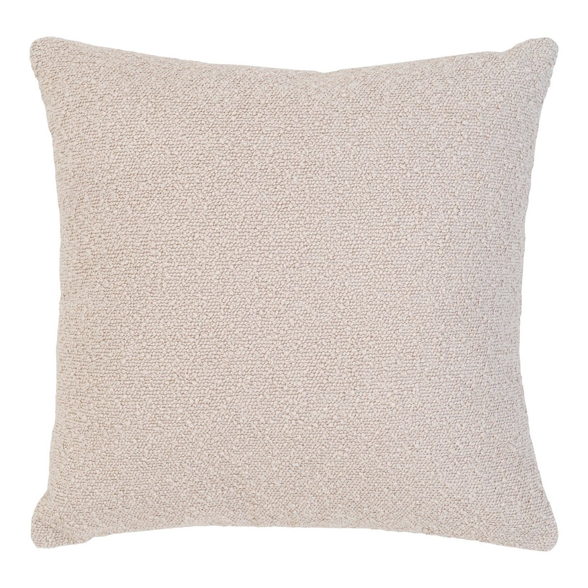 Kissen Savannah – Bouclé Beige, 45 × 45 cm