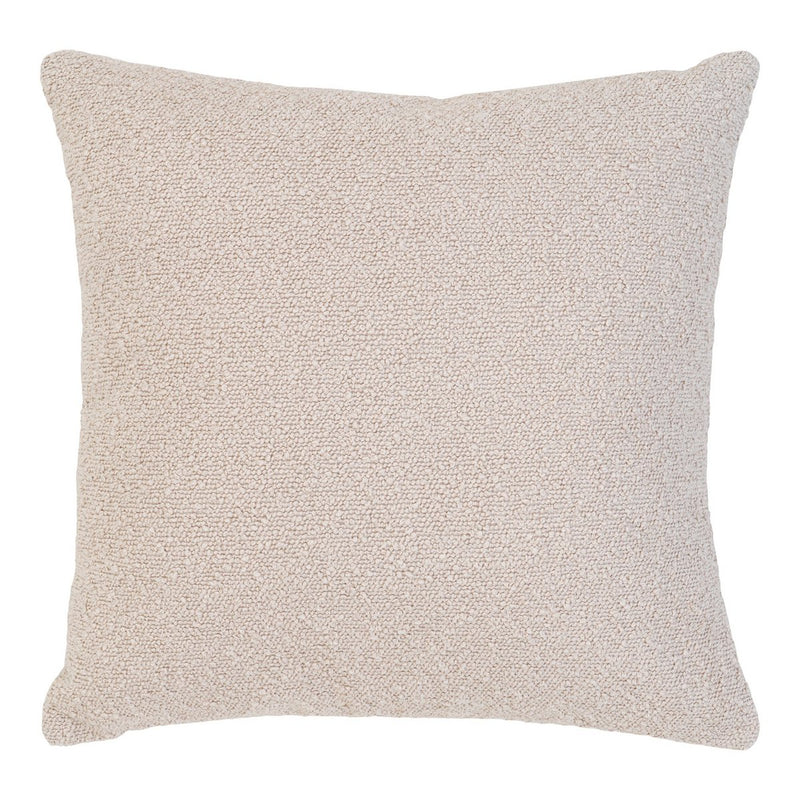 Kissen Savannah – Bouclé Beige, 45 × 45 cm